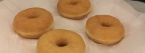 американские пончики, покрытые шоколадом. Шаг 9