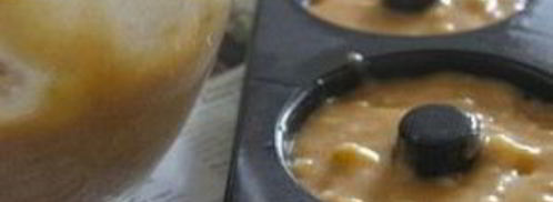 банановые пончики с арахисовой глазурью. Шаг 5