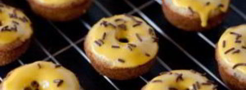 банановые пончики в глазури. Шаг 5