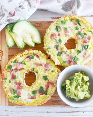 Фаршированные пончики на завтрак