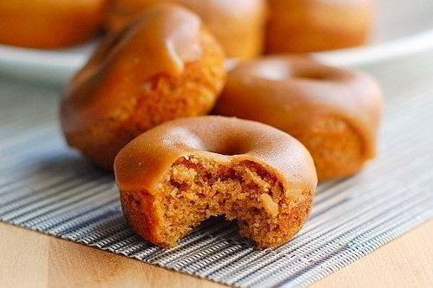 Рецепт имбирных пончиков в сахарной глазури к чаю