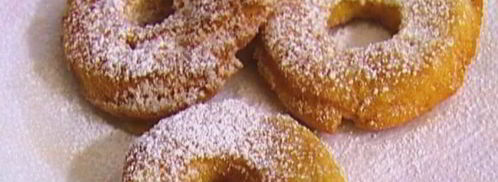 картофельные пончики в сахарной пудре. Шаг 9