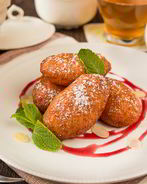 Мамины творожные пончики