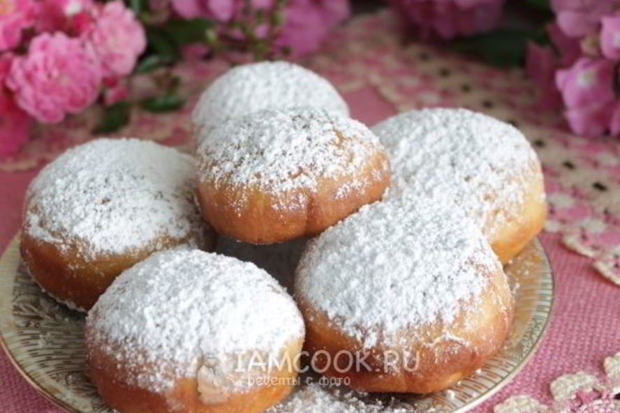 Рецепт немецких пончиков берлинеры