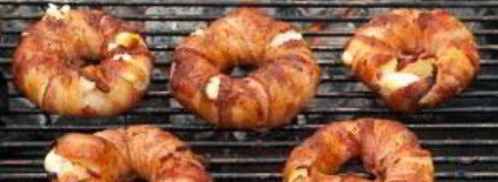 оригинальные пончики с беконом. Шаг 7