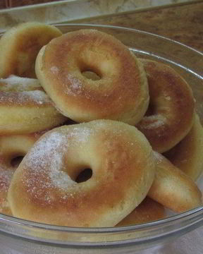 Пончики дрожжевые