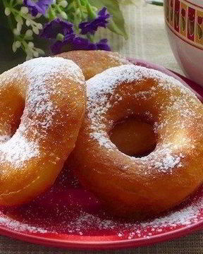 Пончики на дрожжах жареные