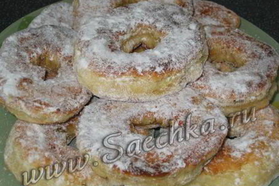Рецепт пончиков на кефире