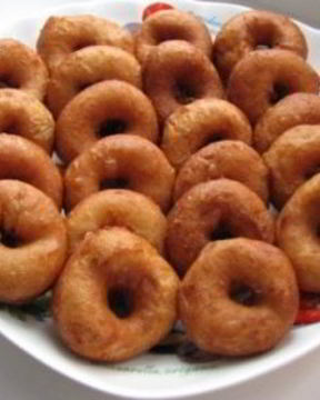 Пончики с чесноком