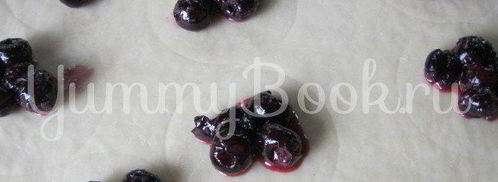 пончики с вишней. Шаг 4