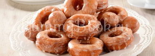 пончики сахарные с глазурью. Шаг 9