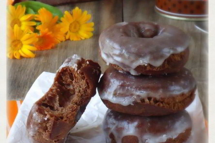 Рецепт шоколадных пончиков