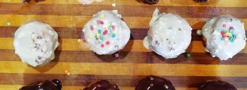 творожные пончики из детства. Шаг 11