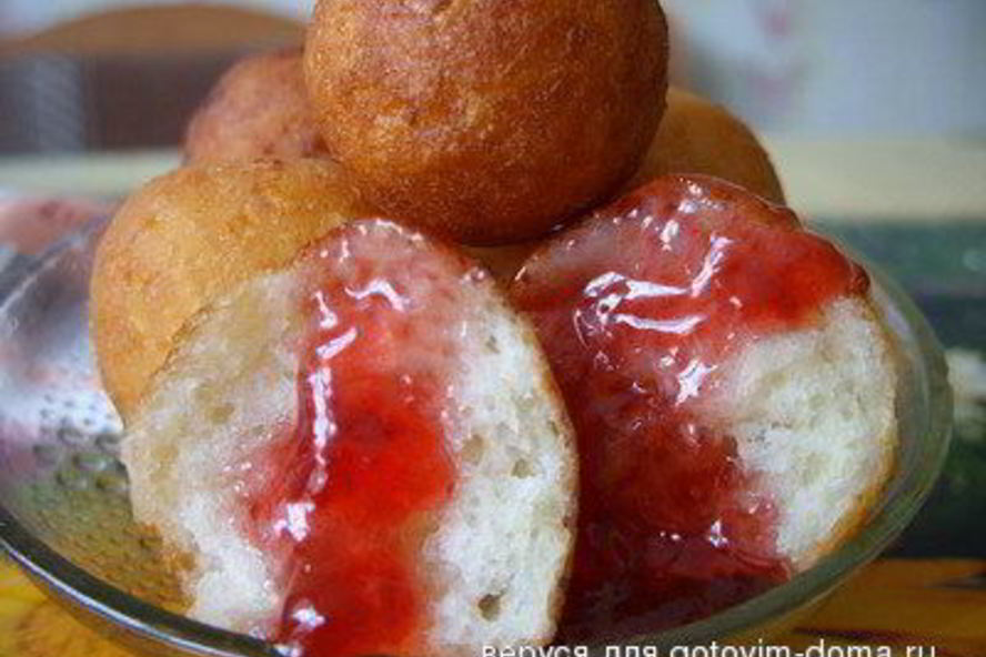 Рецепт творожных пончиков