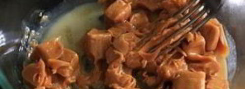 яблочные пончики с карамелью. Шаг 7