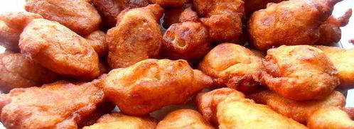 заварные картофельные пончики. Шаг 22