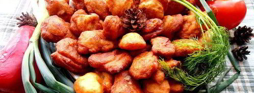 заварные картофельные пончики. Шаг 23