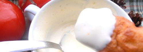 заварные картофельные пончики. Шаг 24