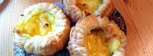 португальские слойки с заварным кремом. Шаг 4