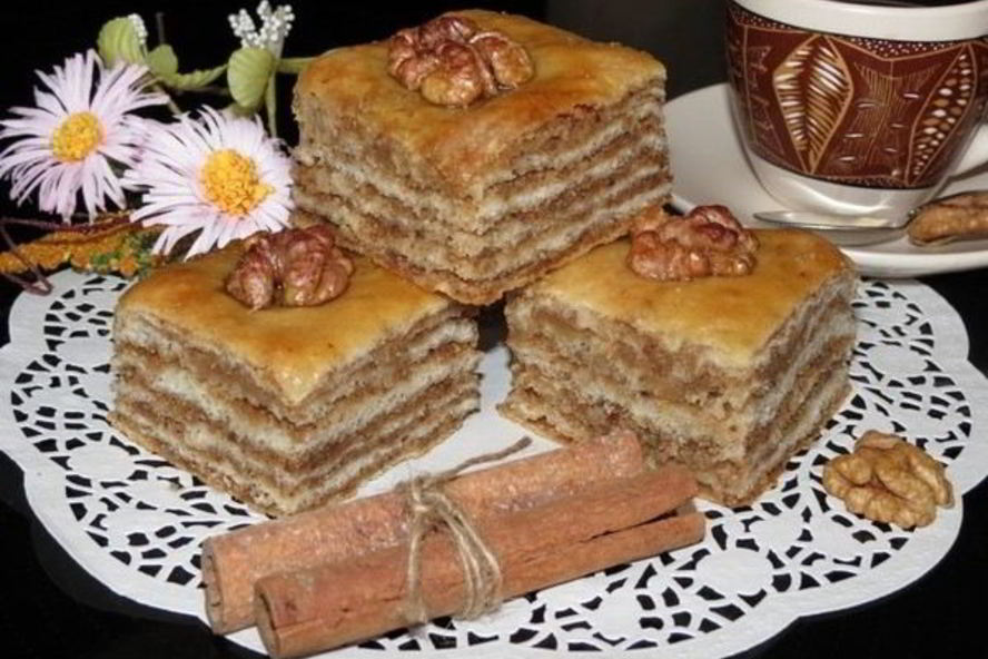 Рецепт постной пахлавы