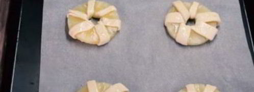 простые слойки с ананасами. Шаг 3