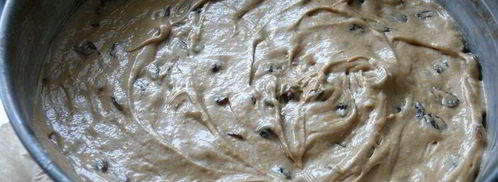 черно-смородиновая коврижка под шоколадом. Шаг 3