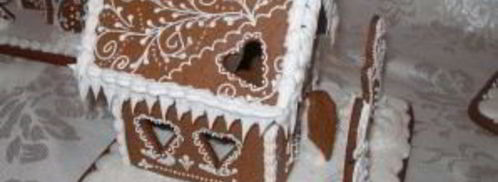 глазурь для пряничного домика. Шаг 8