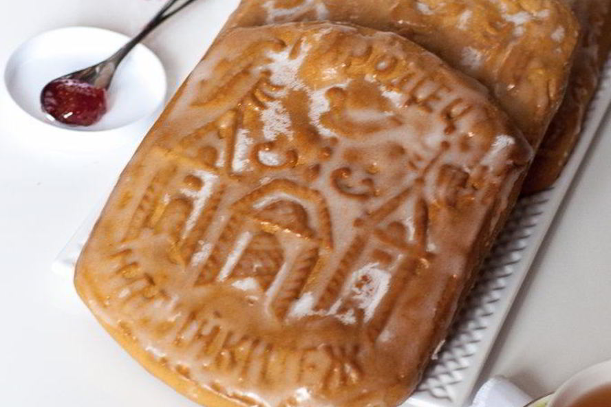 Рецепт печатного пряника с джемом