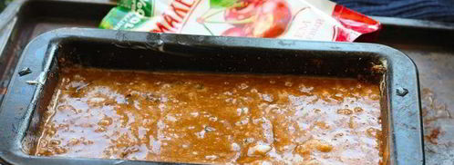 шоколадный пряник чернослив в роме. Шаг 4