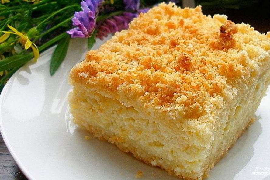 Рецепт творожной коврижки