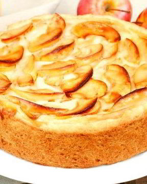 Постная шарлотка в мультиварке