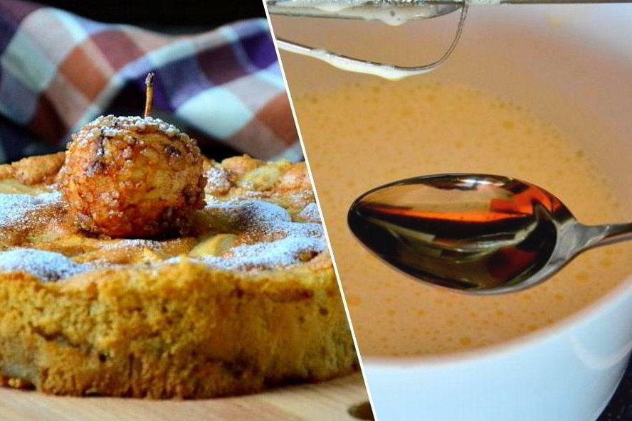 Рецепт пьяной шарлотки