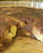 Шарлотка из ржаных сухарей