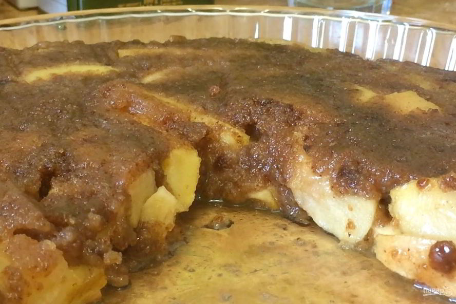 Рецепт шарлотки из ржаных сухарей