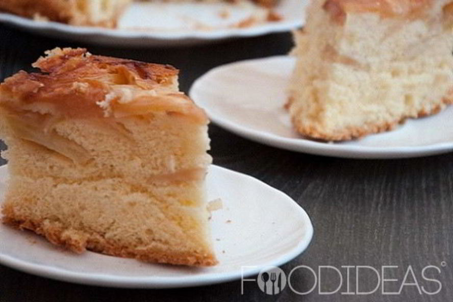 Рецепт шарлотки на кефире в мультиварке