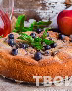 Шарлотка на кефире