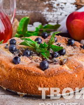 Шарлотка на кефире