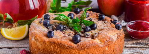 шарлотка на кефире. Шаг 11