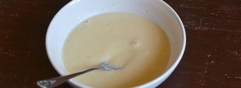 шарлотка с вишней. Шаг 5