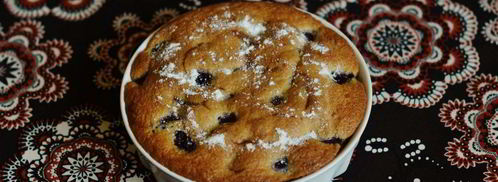 шарлотка с вишней. Шаг 11