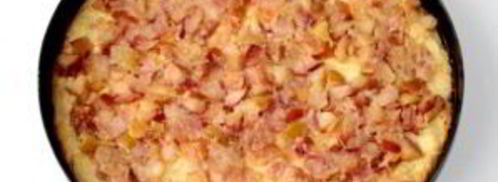 шарлотка с яблоками и безе. Шаг 9