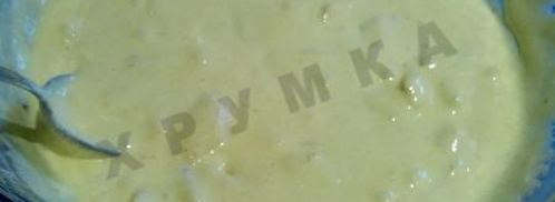 шарлотка с яблоками в мультиварке с манкой. Шаг 9