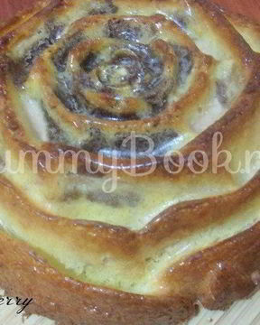 Шарлотка с яблоками