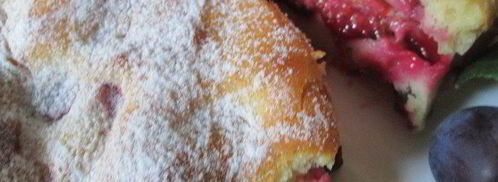 шарлотка сметанная слава сливам. Шаг 7