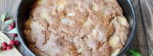 шоколадная шарлотка с яблоками. Шаг 10