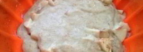 вегетарианская шарлотка без яиц. Шаг 9