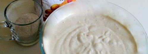 яблочная шарлотка с абрикосовым конфитюром. Шаг 3