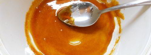 яблочная шарлотка с карамелью в микроволновке. Шаг 3