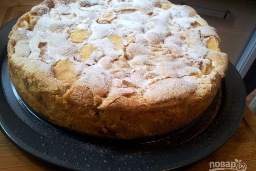 Рецепт яблочной шарлотки