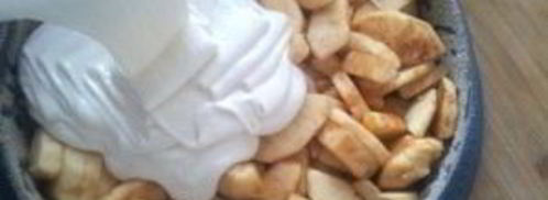 яблочная шарлотка. Шаг 5